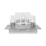 Механизм розетки EKF UP1-SOA-110 16А, с заземлением, без шторок, алюминий Эпика