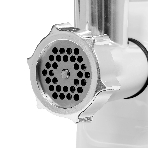 Мясорубка электрическая OLTO HM-080 белый, 1800 Вт, 1.5 кг/мин, реверс, защита от перегрузки, насадки - 4