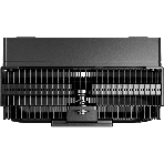 Кулер для процессора ID-COOLING IS-53-XT BLACK LGA1851/1700/1200/115X/AM5/AM4 низкопрофильный высота 53мм (24шт/кор, TDP 120W, PWM, 4 тепл.трубок/медная база, FAN 92мм, черный) BOX