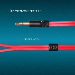 Проводные наушники Oklick HP-S-210 красный, внутриканальные, Jack 3.5 мм