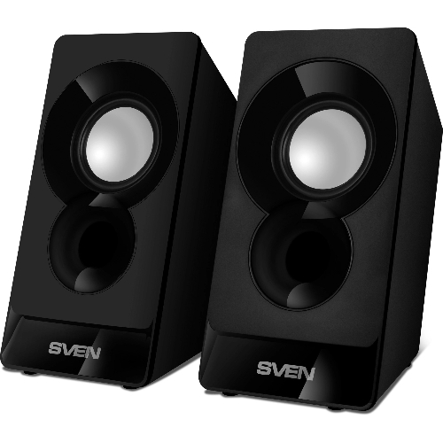 Акустическая система SVEN 300 2.0 черный 6Вт