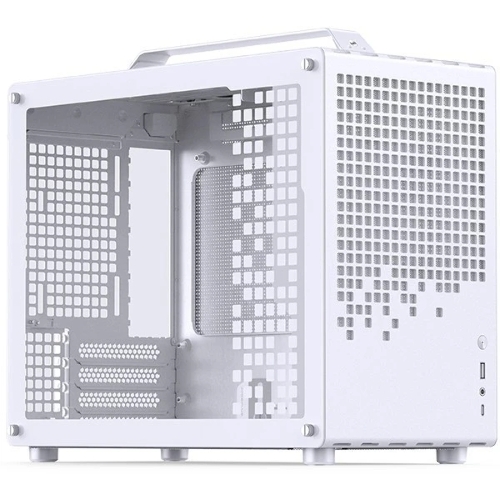 Компьютерный корпус без блока питания Case JONSBO Z20, Mini-Tower, TG, no fan, 1xUSB-A 3.2 + 1xUSB-C 3.2, mATX, mITX White