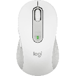 Мышь беспроводная Logitech Signature M650 белый, 4000 dpi, радиоканал, Bluetooth, USB, кнопки - 5
