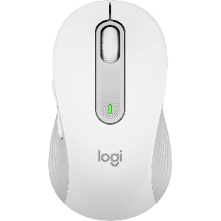 Мышь беспроводная Logitech Signature M650 белый, 4000 dpi, радиоканал, Bluetooth, USB, кнопки - 5