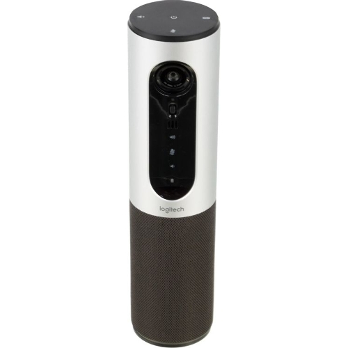 Веб-камера Logitech ConferenceCam Connect 1920x1080, 30 кадр/с, USB, микрофон (2 шт, шумоподавление), автофокус, автоосвещение, серебристый