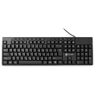Клавиатура Oklick 125M проводная, USB Type-A, чёрный