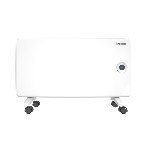 Конвектор электрический Thermex Frame 1500E белый, 1500 Вт, 20 м2, термостат, дисплей