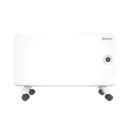 Конвектор электрический Thermex Frame 1500E белый, 1500 Вт, 20 м2, термостат, дисплей