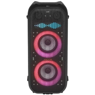 Минисистема LG XBOOM XL9T черный/красный 1000Вт USB BT