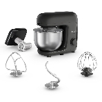 Кухонная машина Tefal Bake Essential QB161H38, черный/серебристый