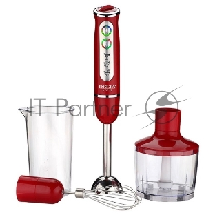 Блендер Delta Lux DL-7039B 800 Вт, красный