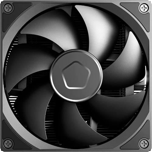 Кулер для процессора ID-COOLING IS-53-XT BLACK LGA1851/1700/1200/115X/AM5/AM4 низкопрофильный высота 53мм (24шт/кор, TDP 120W, PWM, 4 тепл.трубок/медная база, FAN 92мм, черный) BOX