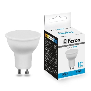 Лампа светодиодная Feron LB-960 LED 13вт 230в GU10 дневной