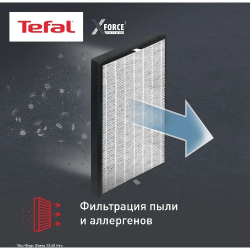 Пылесос вертикальный Tefal X-Force Flex TY9LC1WO серый/синий, питание от аккумулятора, 150 Вт, уборка сухая, пылесборник 0.65 л