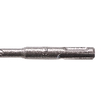 Бур по бетону Denzel двойная спираль, Cobalt W-tip, 8x210 мм, SDS PLUS