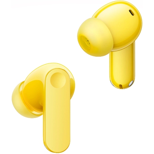 Наушники TWS Realme Buds T500 Pro желтый, внутриканальные, Bluetooth, активное шумоподавление, до 56 ч