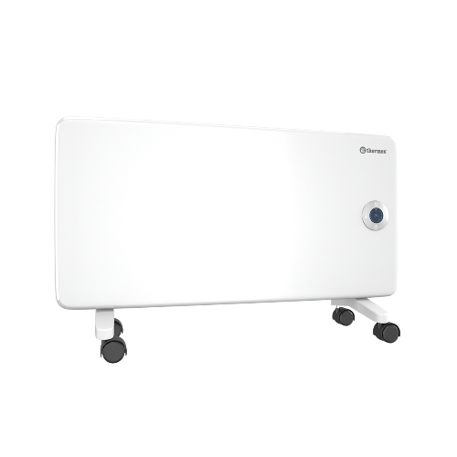 Конвектор электрический Thermex Frame 1500E белый, 1500 Вт, 20 м2, термостат, дисплей