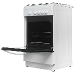 Плита газовая Gefest CG 50М02 К73 белый, конфорок 4 шт, духовка 42 л, 50 см x 85 см x 53 см