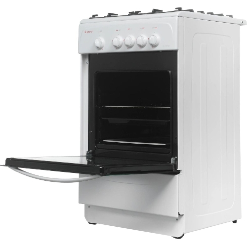 Плита газовая Gefest CG 50М02 К73 белый, конфорок 4 шт, духовка 42 л, 50 см x 85 см x 53 см