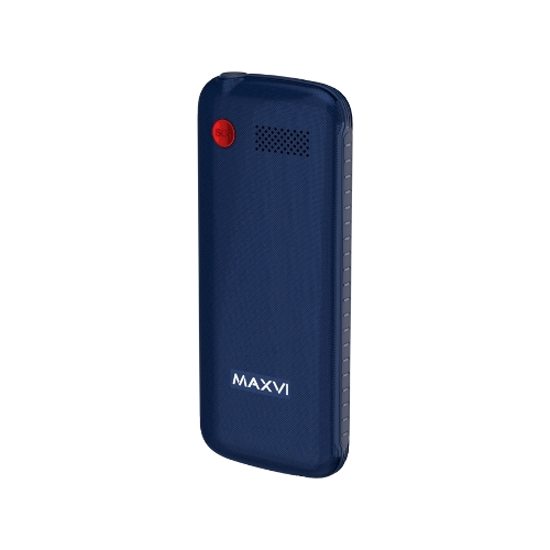 Мобильный телефон Maxvi RT-04 + док-станция, синий