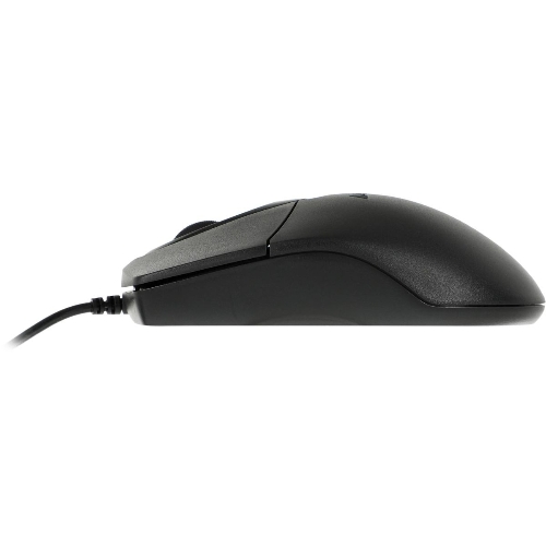 Мышь проводная A4Tech OP-720 черный, 1200 dpi, USB, кнопки - 3