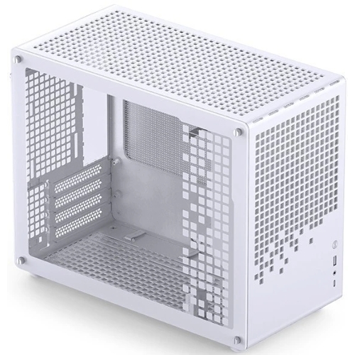 Компьютерный корпус без блока питания Case JONSBO Z20, Mini-Tower, TG, no fan, 1xUSB-A 3.2 + 1xUSB-C 3.2, mATX, mITX White