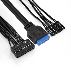 Компьютерный корпус Minitower ExeGate QA-412U Black, mATX, (XP450, Black, 120мм), 2хUSB+2хUSB 3.0, Audio