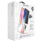 Автомобильное беспроводное зарядное устройство Qumo PowerAid Qi C Charger V2 (Charger 0009), 10 Вт, 1 контур