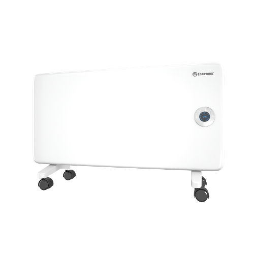 Конвектор электрический Thermex Frame 1500E белый, 1500 Вт, 20 м2, термостат, дисплей