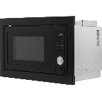 Микроволновая печь встраиваемая Hyundai HBW 2544 BG черный, 25 л, 900 Вт, переключатели - кнопки/поворотный механизм