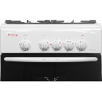 Плита газовая Gefest CG 50М02 К73 белый, конфорок 4 шт, духовка 42 л, 50 см x 85 см x 53 см