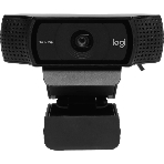 Веб-камера Logitech C920 1920x1080, 30 кадр/с, USB Type-A, микрофон (2 шт, шумоподавление), автоматическая фокусировка, автоосвещение, универсальное крепление