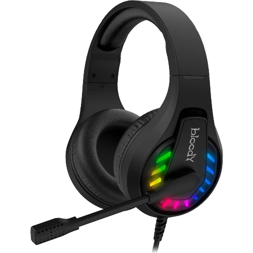 Гарнитура Bloody G230 чёрный, проводная, подсветка