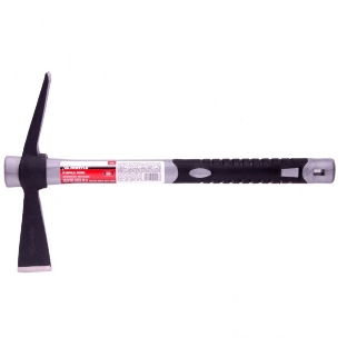 Кирка Matrix 21826 mini двухплоскостная 500 г, фибергласовая обрезиненная рукоятка, 385 мм