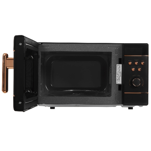 Микроволновая печь JVC JK-MW270D черный, 20 л, 700 Вт, переключатели - кнопки, поворотный механизм