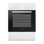 Плита электрическая Maunfeld MEC65CW07 белый, конфорок 4 шт, духовка 60 л, 60 см x 85 см x 60 см