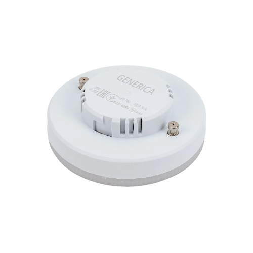Лампа светодиодная GENERICA LL-T80-10-230-40-GX53-G T80 10Вт таблетка 4000К GX53 230В