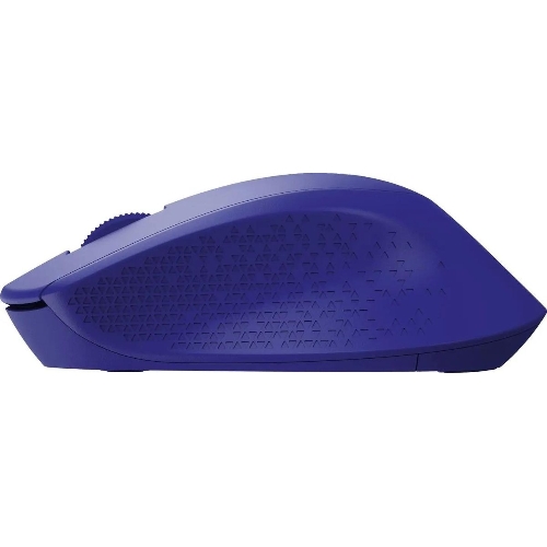 Мышь беспроводная Logitech M330 SILENT PLUS синий, 1000 dpi, радиоканал, USB, кнопки - 3
