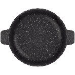 Кастрюля Maunfeld GALAXITE MF24GLX01CR 24 см, 4 л из литого алюминия со стеклянной крышкой