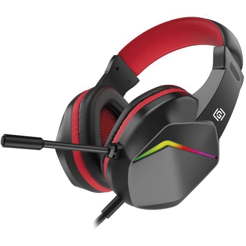 Гарнитура Oklick HS-L335G чёрный, проводная, USB-C/3.5 мм