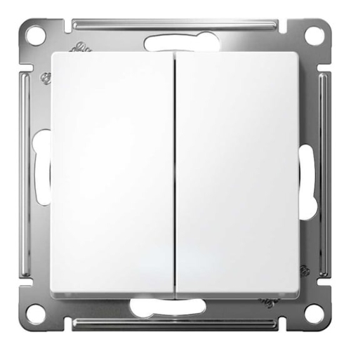 Механизм выключателя 2-кл. AtlasDesign (сх.5) 10АХ бел. SchE ATN000151