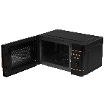 Микроволновая печь JVC JK-MW270D черный, 20 л, 700 Вт, переключатели - кнопки, поворотный механизм