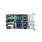 Серверная Платформа Gooxi SL201-D12R-NV-G4 2U Direct-attached Backplane 12_2.5/3.5 SAS/SATA/NVMe Hard Drive Bay Eagle-stream Server Barebone + 800W CRPS modules + standard rail kit