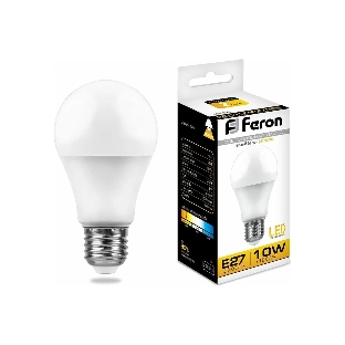 Лампа светодиодная Feron LB-92 10W 230V E27 2700K A60