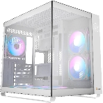 Компьютерный корпус Ocypus Iota C70 WH ARGb ATX/win/белый/6 ARGb fans/no PSU/Tempered Glass