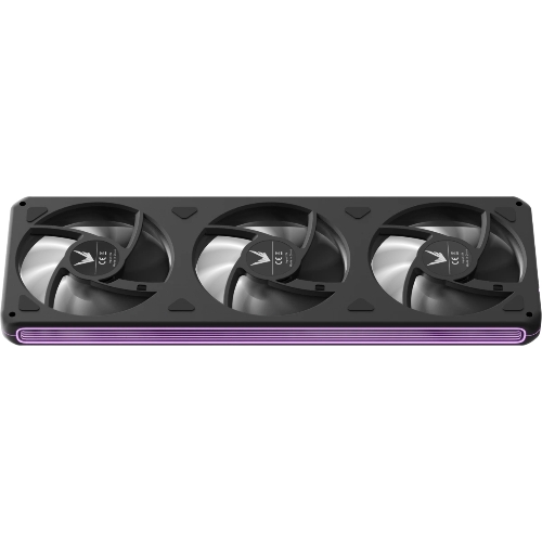 Вентилятор для корпуса Formula Air Fusion 3 BK ARGb 360х120x28 черный 4-pin 34.95дБ Ret