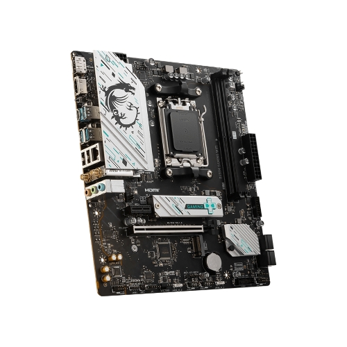 Материнская плата MSI B650M GAMING WIFI, AM5, AMD B650, 2xDDR5, 4xSATA, 2xM.2, 1xPCIe 4.0 x16, 1xPCIe 3.0 x1, 1xDP, 1xHDMI, 1x2.5Gb LAN, Wi-Fi 6E, Bluetooth 5.3, 1xUSB-C 5Gbps, 3xUSB-A 5Gbps, 2xUSB-A 2.0, 1xS/PDIF, 5x3.5 мм, 7.1, mATX