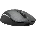 Мышь беспроводная A4Tech Fstyler FB26CS Air2 серый/черный, 2000 dpi, радиоканал, Bluetooth, USB, кнопки - 4