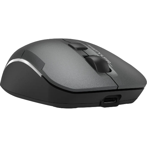 Мышь беспроводная A4Tech Fstyler FB26CS Air2 серый/черный, 2000 dpi, радиоканал, Bluetooth, USB, кнопки - 4