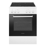 Плита электрическая Maunfeld MEC65CW07 белый, конфорок 4 шт, духовка 60 л, 60 см x 85 см x 60 см